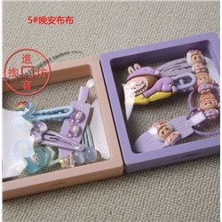 Лабубумания перешла и на аксессуары😁  Набор заколок для девочек с ЛАБУБ*У