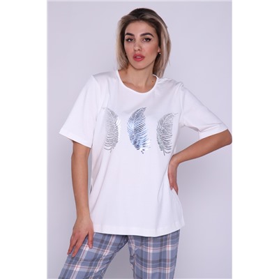 Футболка женская белая 97