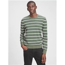 Stripe Crewneck Sweater