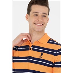 Erkek Turuncu Polo Yaka Tişört