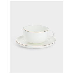 Чашка с блюдцем, 300 мл, Кашемир Gold