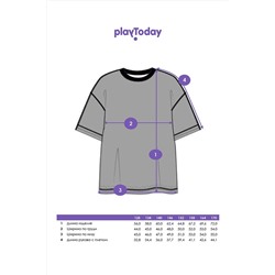 Футболка PLAYTODAY, 1088833