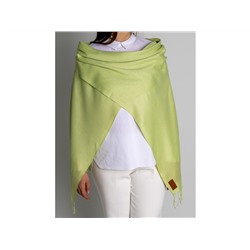 Палантин облегченный Pashmina Lanotti/дымчато-зеленый