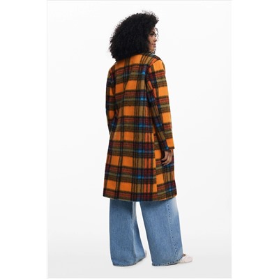 ABRIGO CUADROS OVERSIZE