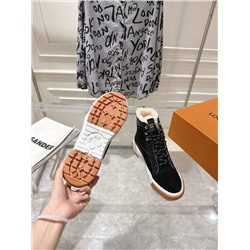 Высокие теплые кеды Унисекс модель