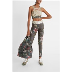 Top deporte camuflower