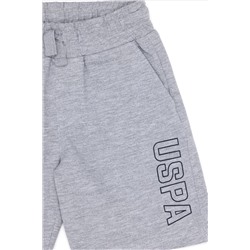 Erkek Çocuk Gri Melanj Örme Şort