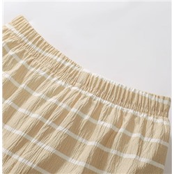 Летний хлопковый костюм для девочек