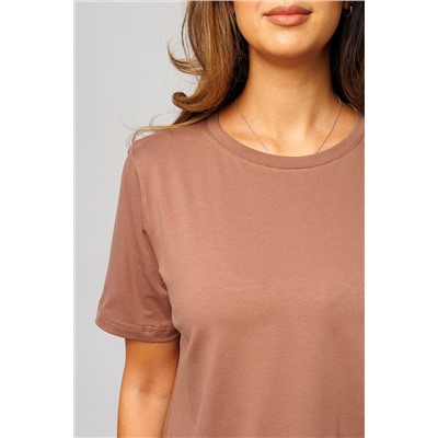 Футболка женская базовая 402BRN