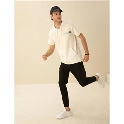 Siyah Carrot Fit Eşofman Altı
