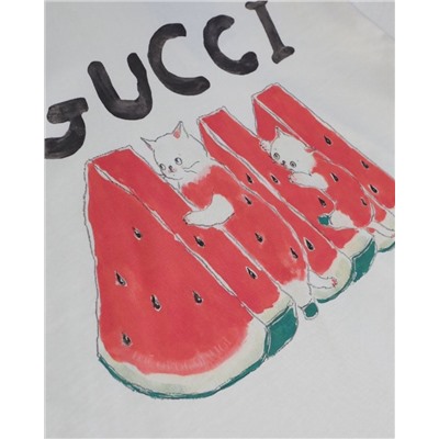 Футболка унисекс с различными веселыми принтами ГУЧЧ*И