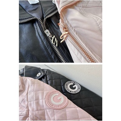 Детская кожаная куртка ГЕ*С  Материал: полиуретан