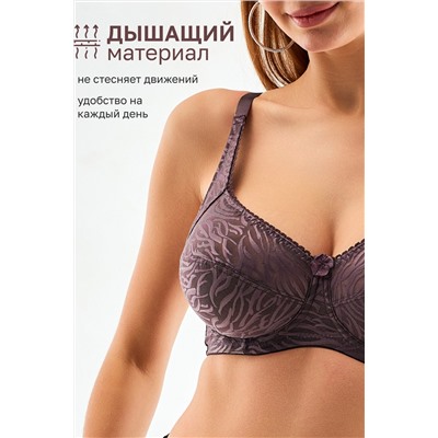 Бюстгальтер 21391 мягкий кружевной на косточках OIRO