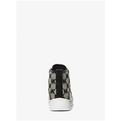 Shea Logo Jacquard High-Top Sneaker