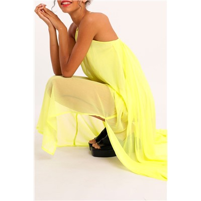 Vestido largo Amarillo