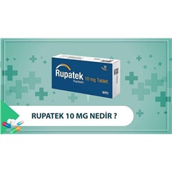 RUPATEK 10 mg 20 tablet (Рупатек Rupatadin Fumarat )