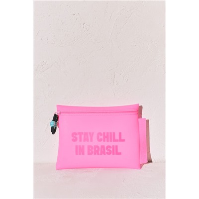 Bolsa bañador- bikini impermeable rosa