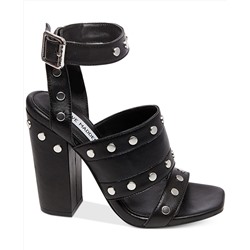 Steve Madden Jansen Studded Block-Heel Sandals