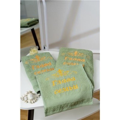 14419/4 Глава семьи полотенце махровое плотность 400 гр