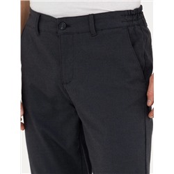 Lacivert Slim Fit Kanvas Pantolon