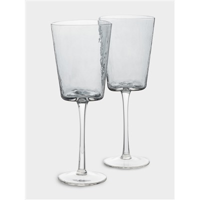 Бокал для вина, 300 мл, 2 шт, стекло, серый, Nocturne