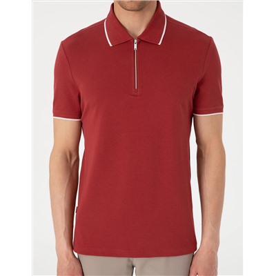 Nar Slim Fit Polo Yaka Tişört