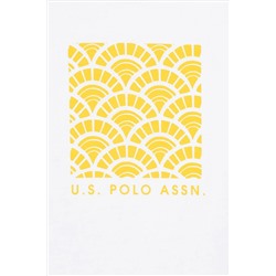 Kız Çocuk Beyaz Bisiklet Yaka Tişört