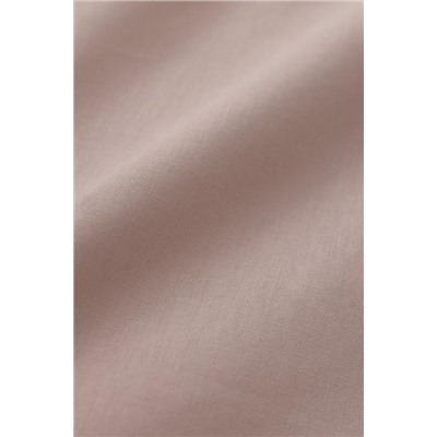 Manon King Size %100 Pamuk Ranforce Düz Nevresim - Pudra