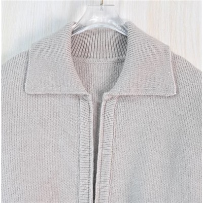 Кардиган с длинными рукавами и отворотом КО*С