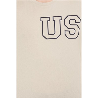 Erkek Taş Bisiklet Yaka Tişört