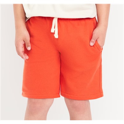 Fleece Jogger Shorts for Boys (At Knee)