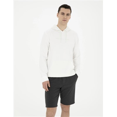 Ekru Regular Fit Sweatshirt