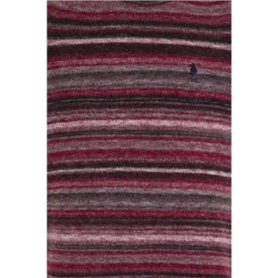 Erkek Vişne Bisiklet Yaka Triko Kazak