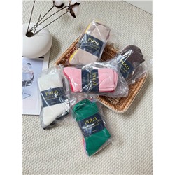 Классические цветные хлопковые носки в эстетике сдержанной элантности old money  Ralp*h Laure*n