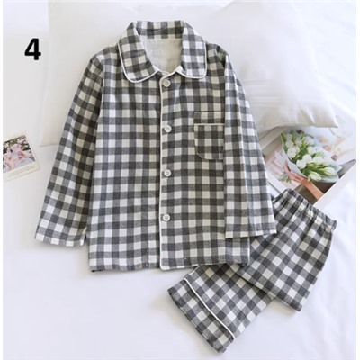 Хлопковая пижама для мальчиков и девочек