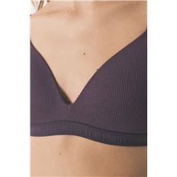 Sujetador triangular relleno morado