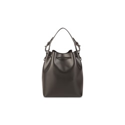 Bolso saco de piel Jila Negro