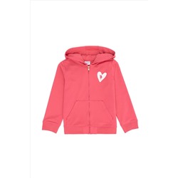 Kız Çocuk Pembe Sweatshirt