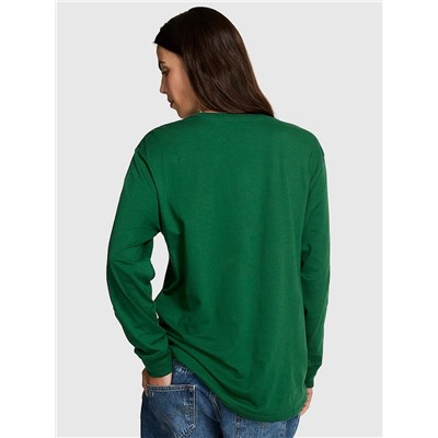 Campus Cotton Long-Sleeve Tee