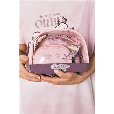 Pack 3 neceseres Snoopy