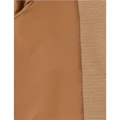 Camel Crop Ceket