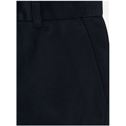 Boys Navy Slim Leg School Trousers 2 Pack
