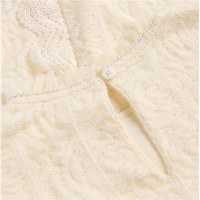 Блузка для девочек. Экспорт. РЕСЕРВ*Д  Подойдёт на холодное время года благодаря плотной подкладке