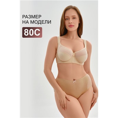 Бюстгальтер 2816 мягкая чаша с сеточкой