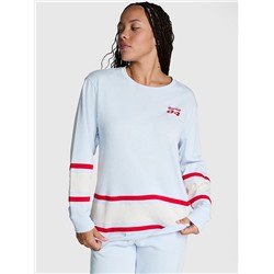 Campus Cotton Bling Long-Sleeve Tee