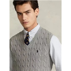 Повседневный трикотажный жилет RALPH LAURE*N ОРИГИНАЛ!