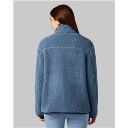 WOMEN'S COZY SHERPA SNAP JACKET