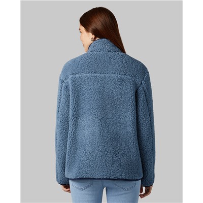 WOMEN'S COZY SHERPA SNAP JACKET