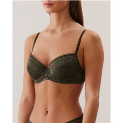 Sujetador push-up de encaje