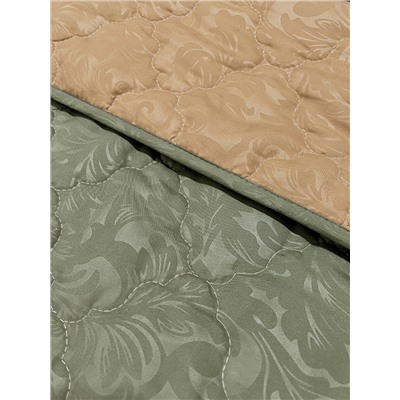 Комплект постельного белья с одеялом New Style КМ-029 хаки-охра